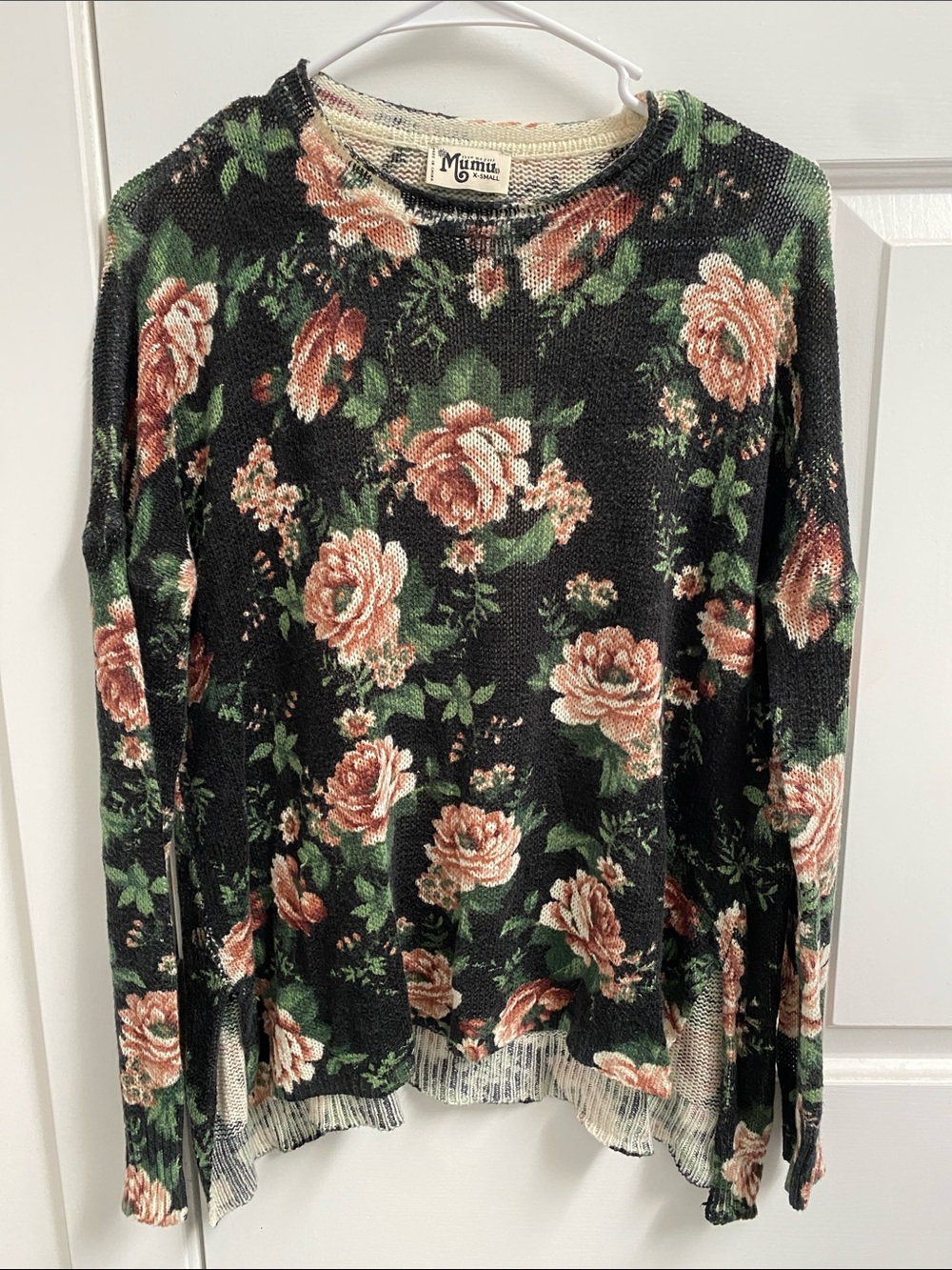 SMYM - Floral Knit Top